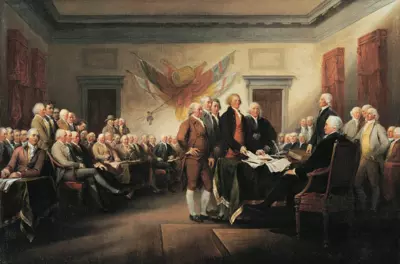 Signing of the Declaration of Independence
