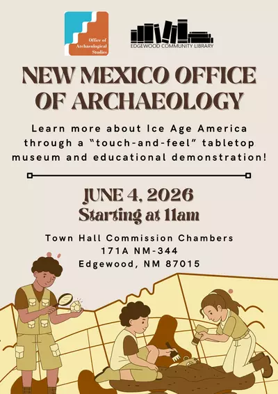 summer reading flyer nm archaeology