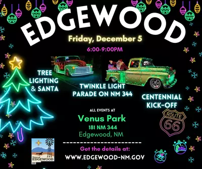 Twinkle Light Parade & Tree Lighting | Edgewood, New Mexico