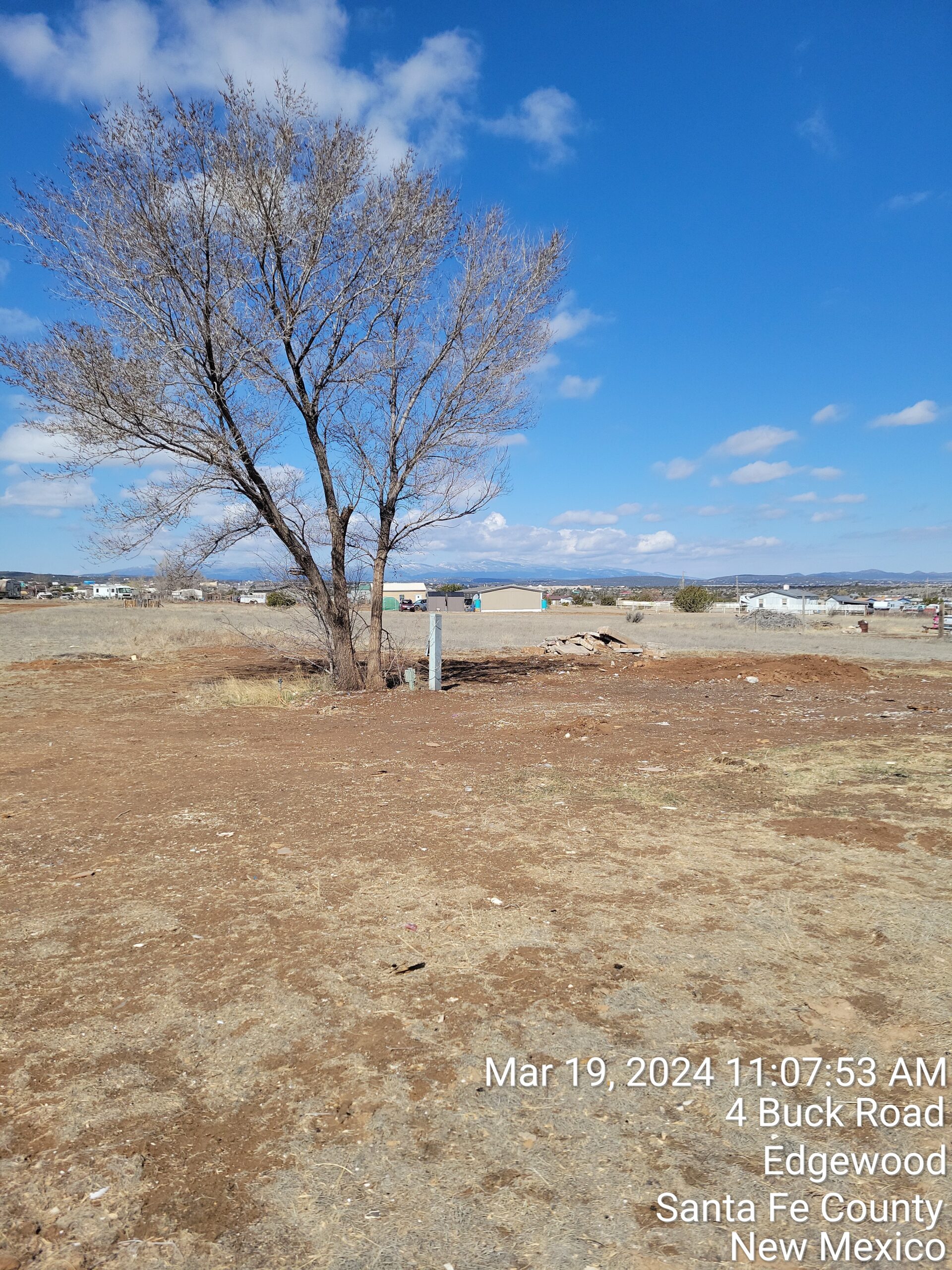 abatement property after clean up in the town of edgewood new mexico