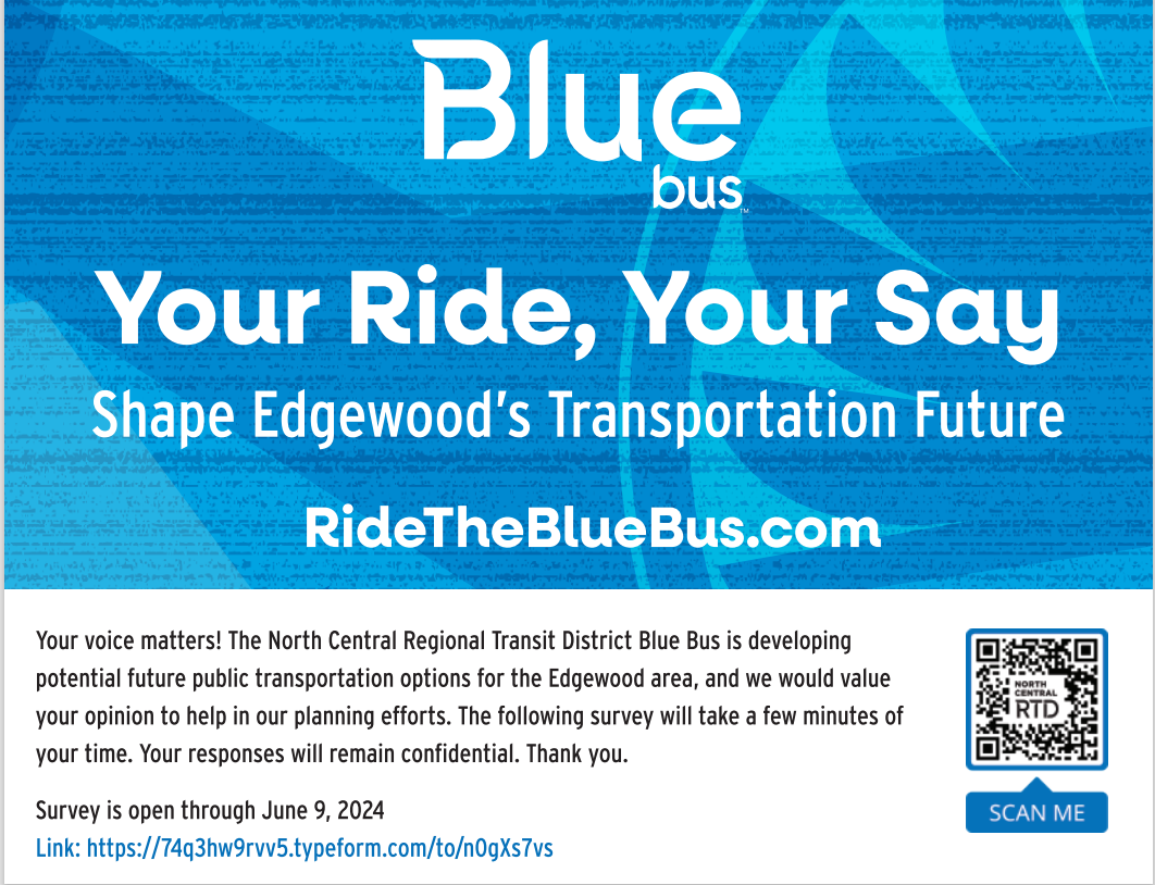 survey for the blue bus through edgewood new mexico
